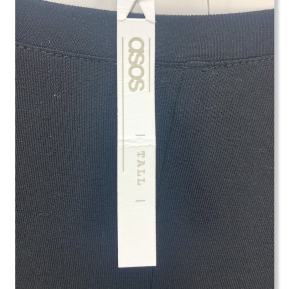 NWT Black ASOS Loose Fit Shift Dress Sz 2 Tall - Picture 10 of 12